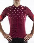 CASTELLI jersey de manga corta - AVANTI - granate