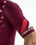 CASTELLI jersey de manga corta - AVANTI - granate