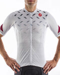 CASTELLI jersey de manga corta - AVANTI - gris/plateado