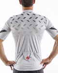 CASTELLI jersey de manga corta - AVANTI - gris/plateado