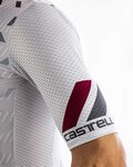 CASTELLI jersey de manga corta - AVANTI - gris/plateado