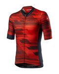 CASTELLI jersey de manga corta - RAPIDO - rojo/azul