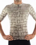 CASTELLI jersey de manga corta - PAVE' - marrón