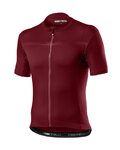 CASTELLI jersey de manga corta - CLASSIFICA - granate