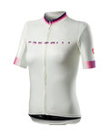 CASTELLI jersey de manga corta - GRADIENT LADY - marfil