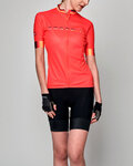 CASTELLI maillot corto y pantalón corto - GRADIENT LADY - negro/rosa