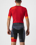 CASTELLI monos - FREE SANREMO 2 - rojo/negro