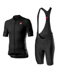 CASTELLI maillot corto y pantalón corto - ENTRATA II - negro