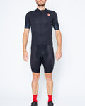 CASTELLI maillot corto y pantalón corto - ENTRATA - negro