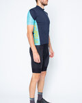 CASTELLI maillot corto y pantalón corto - ENTRATA - negro/azul