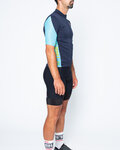 CASTELLI maillot corto y pantalón corto - ENTRATA II - negro/azul