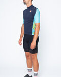 CASTELLI maillot corto y pantalón corto - ENTRATA II - negro/azul