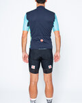 CASTELLI maillot corto y pantalón corto - ENTRATA II - negro/azul