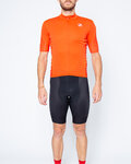 CASTELLI maillot corto y pantalón corto - ENTRATA - rojo/negro