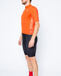 CASTELLI maillot corto y pantalón corto - ENTRATA - rojo/negro