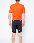 CASTELLI maillot corto y pantalón corto - ENTRATA - rojo/negro