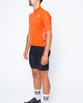 CASTELLI maillot corto y pantalón corto - ENTRATA II - rojo/negro