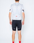 CASTELLI maillot corto y pantalón corto - AVANTI - negro/plateado/gris