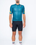 CASTELLI maillot corto y pantalón corto - AVANTI II - azul/negro