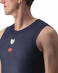 CASTELLI camiseta sin mangas - SOUDAL QUICK-STEP - azul