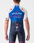CASTELLI jersey de manga corta - QUICK-STEP 2022 COMPETIZIONE - azul/blanco