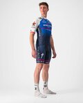 CASTELLI jersey de manga corta - QUICK-STEP 2022 COMPETIZIONE - azul/blanco