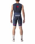 CASTELLI pantalones cortos de tirantes - QUICK-STEP 2022 - azul