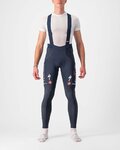 CASTELLI pantalones largos con tirantes - QUICK-STEP 2022 - azul