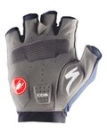 CASTELLI guantes de dedos cortos - QUICK-STEP 2022 - azul