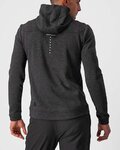 CASTELLI sudadera - MILANO FZ FLEECE - negro