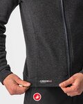 CASTELLI sudadera - MILANO FZ FLEECE - negro