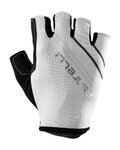 CASTELLI guantes de dedos cortos - DOLCISSIMA 2 LADY - negro/blanco