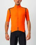 CASTELLI jersey de manga corta - GABBA ROS - naranja/azul