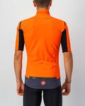 CASTELLI jersey de manga corta - GABBA ROS - naranja/azul