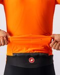CASTELLI jersey de manga corta - PERFETTO ROS - naranja