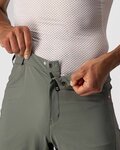 CASTELLI pantalones cortos sin tirantes - UNLIMITED BAGGY - gris