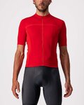 CASTELLI maillot corto y pantalón corto - CLASSIFICA - rojo/negro