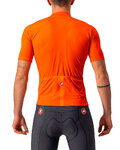 CASTELLI maillot corto y pantalón corto - CLASSIFICA - naranja/negro