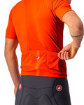 CASTELLI jersey de manga corta - CLASSIFICA - naranja