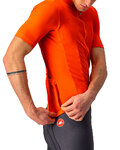 CASTELLI jersey de manga corta - CLASSIFICA - naranja