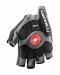 CASTELLI guantes de dedos cortos - ROSSO CORSA PRO V - gris
