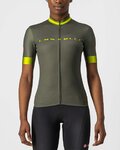 CASTELLI jersey de manga corta - GRADIENT LADY - verde