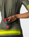 CASTELLI jersey de manga corta - GRADIENT LADY - verde