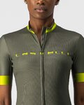 CASTELLI jersey de manga corta - GRADIENT LADY - verde