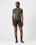 CASTELLI jersey de manga corta - GRADIENT LADY - verde
