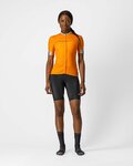 CASTELLI jersey de manga corta - GRADIENT LADY - naranja