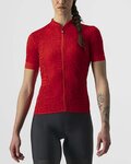 CASTELLI jersey de manga corta - PROMESSA J. LADY - rojo