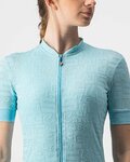 CASTELLI jersey de manga corta - PROMESSA J. LADY - azul claro