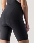 CASTELLI pantalones cortos de tirantes - PREMIO W LADY - negro