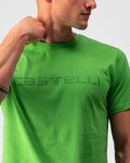 CASTELLI Camiseta de manga corta - SPRINTER TEE - verde